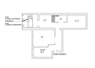Продаю помещение свободного назначения, 63 м2, Санкт-Петербург, улица Ильюшина, 15к1, муниципальный округ Озеро Долгое