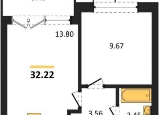 Продаю 1-ком. квартиру, 32.2 м2, Светлогорск