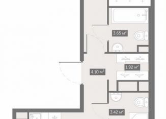 Продаю 2-ком. квартиру, 54.9 м2, посёлок Шушары