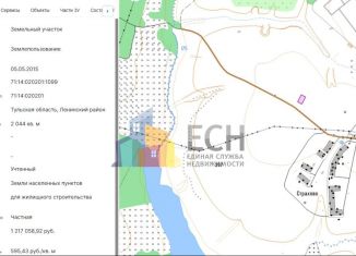 Продается земельный участок, 20 сот., Тула, СНТ № 1 при Тульском Комбайновом заводе, 7
