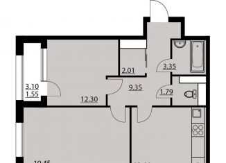 Продам 2-комнатную квартиру, 62.6 м2, Воронеж, улица Ворошилова, 1