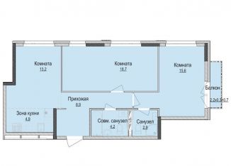 Продажа 3-комнатной квартиры, 68.4 м2, Ижевск, жилой район Культбаза