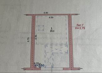 Продается гараж, 25 м2, Липецкая область, улица Качалова