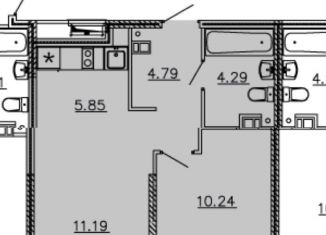 Продается двухкомнатная квартира, 37 м2, Тюмень, Харьковская улица, 76, ЖК Сердце Сибири