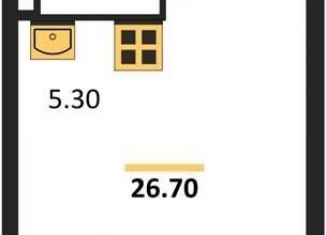 Продаю квартиру студию, 26.7 м2, Обь, Октябрьская улица, 5