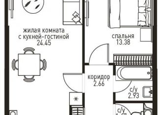 Продам двухкомнатную квартиру, 47.5 м2, Москва, проезд Воскресенские Ворота, метро Охотный Ряд