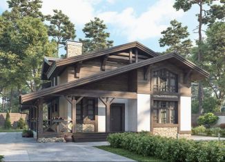 Продается коттедж, 225 м2, деревня Дема, Вишнёвая улица