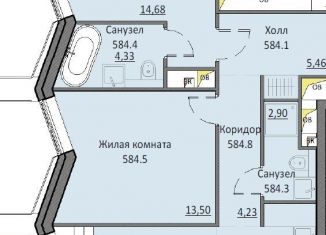 Продается двухкомнатная квартира, 67.9 м2, Москва, Автозаводская улица, 24к1, метро Тульская