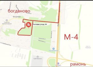 Продается земельный участок, 700 сот., деревня Богданово, Почтовая улица