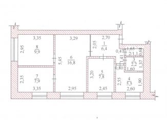 Продажа 4-ком. квартиры, 57.1 м2, Канаш, улица Пушкина, 31