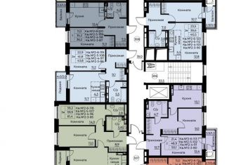 Продается трехкомнатная квартира, 51.4 м2, Пермь, Молодогвардейская улица, 37, Индустриальный район