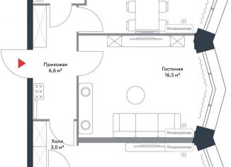 Двухкомнатная квартира на продажу, 59 м2, Москва, метро Печатники