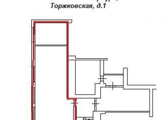 Сдам в аренду торговую площадь, 73.9 м2, Санкт-Петербург, Торжковская улица, 1, муниципальный округ Ланское