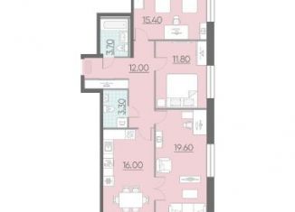 Продам трехкомнатную квартиру, 81.8 м2, Санкт-Петербург, набережная Чёрной речки, 3, набережная Чёрной речки