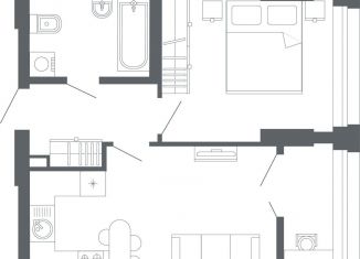 Продажа 1-ком. квартиры, 42 м2, Екатеринбург, ЖК Проспект Мира