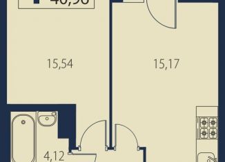 Продажа 1-комнатной квартиры, 40.5 м2, Санкт-Петербург, Дворцовая площадь, метро Адмиралтейская