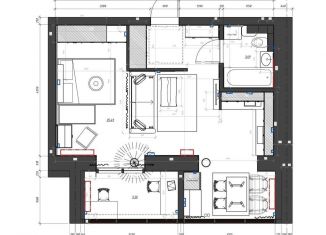 Продается 1-ком. квартира, 44.5 м2, Сыктывкар, улица Карла Маркса, 129, Октябрьский район