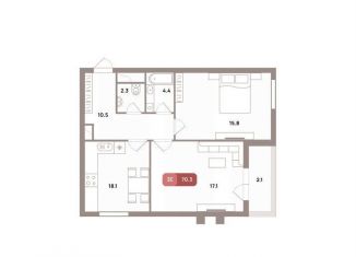 Продажа 3-комнатной квартиры, 70.3 м2, Москва, Рязанский проспект, вл39