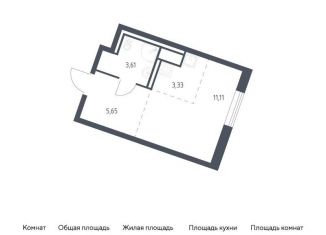 Продажа квартиры студии, 23.7 м2, Ленинградская область