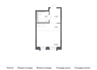 Продается квартира студия, 23.7 м2, Приморский край