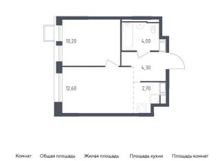 Продается однокомнатная квартира, 33.8 м2, Санкт-Петербург