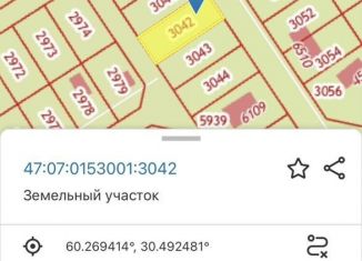 Продам земельный участок, 6 сот., массив Кискелово, СНТ Сосновая Поляна, 3042