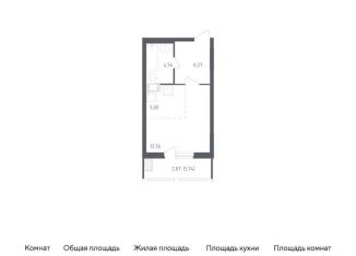 Квартира на продажу студия, 31.4 м2, Московская область, жилой комплекс Егорово Парк, к3