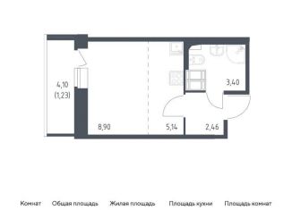 Продается квартира студия, 21.1 м2, Санкт-Петербург, жилой комплекс Новое Колпино, к39