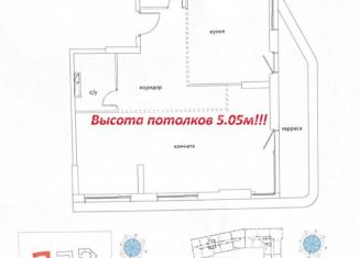 Продаю 3-комнатную квартиру, 90 м2, Москва, улица Крузенштерна, 2