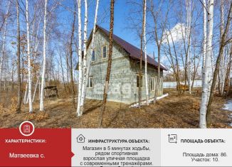 Продажа дома, 86 м2, село Матвеевка, Уютная улица