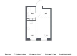 Продается квартира студия, 24.4 м2, Москва, жилой комплекс Эко Бунино, 13