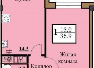 Продаю 1-комнатную квартиру, 36.9 м2, Ессентуки