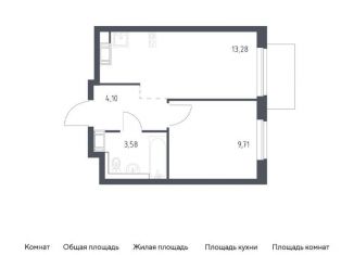 Продается 1-ком. квартира, 30.7 м2, Ленинградская область