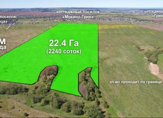 Продаю участок, 1900 сот., деревня Мокино, Тополиная улица