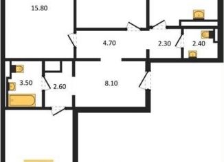 3-ком. квартира на продажу, 88 м2, Воронеж, улица Загоровского, 5/2