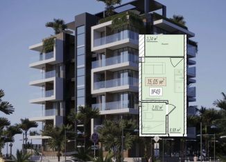 Продам однокомнатную квартиру, 15.1 м2, Крым, Набережная улица, 30