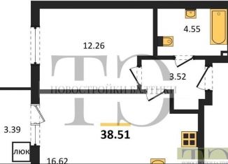 Продам 1-комнатную квартиру, 38.5 м2, Светлогорск