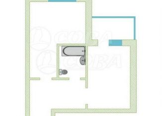 Продам 1-ком. квартиру, 40 м2, Тюмень, улица Федюнинского, 30к3, ЖК Ожогино