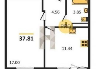 Продается однокомнатная квартира, 36.6 м2, Сертолово, улица Мира, 11к7, ЖК Новое Сертолово