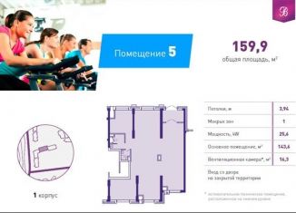 Продажа помещения свободного назначения, 143.6 м2, Москва, Измайловский проезд, 10к1, район Измайлово