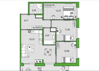 Продаю 3-ком. квартиру, 74.9 м2, Санкт-Петербург, Дворцовая площадь, метро Адмиралтейская