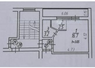 1-ком. квартира на продажу, 29 м2, Иркутск, ЖК Пик Любви, микрорайон Ершовский, 28/4