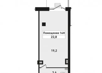 Продаю помещение свободного назначения, 22.8 м2, Мурино, улица Шоссе в Лаврики, 64к3