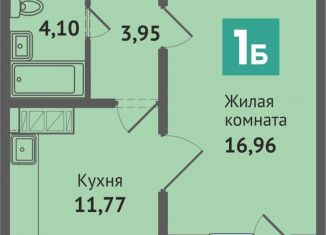 Продам 1-ком. квартиру, 39.9 м2, Чебоксары, 4-й микрорайон, поз5, Ленинский район