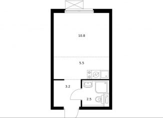 Продаю квартиру студию, 22 м2, Москва, район Южное Бутово