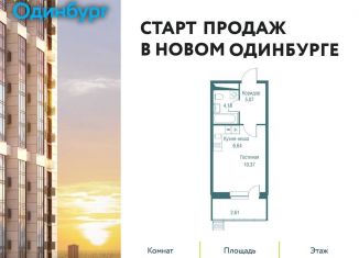 Продается квартира студия, 28.9 м2, Одинцово, ЖК Одинбург, Северная улица, 5к2