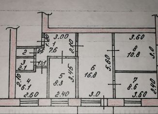 Продам 4-ком. квартиру, 61.4 м2, Елец, улица Коммунаров, 95