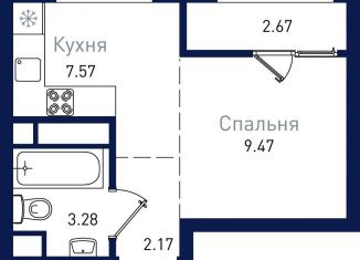 Продам однокомнатную квартиру, 25.2 м2, Благовещенск