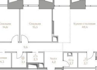 Продам 4-комнатную квартиру, 154.5 м2, Москва, метро Воробьёвы горы