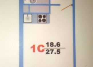 Сдам в аренду квартиру студию, 27 м2, Лобня, улица Колычева, 3, ЖК Лобня-Сити